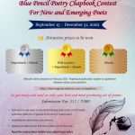 BLUE PENCIL CHAPBOOK CONTEST