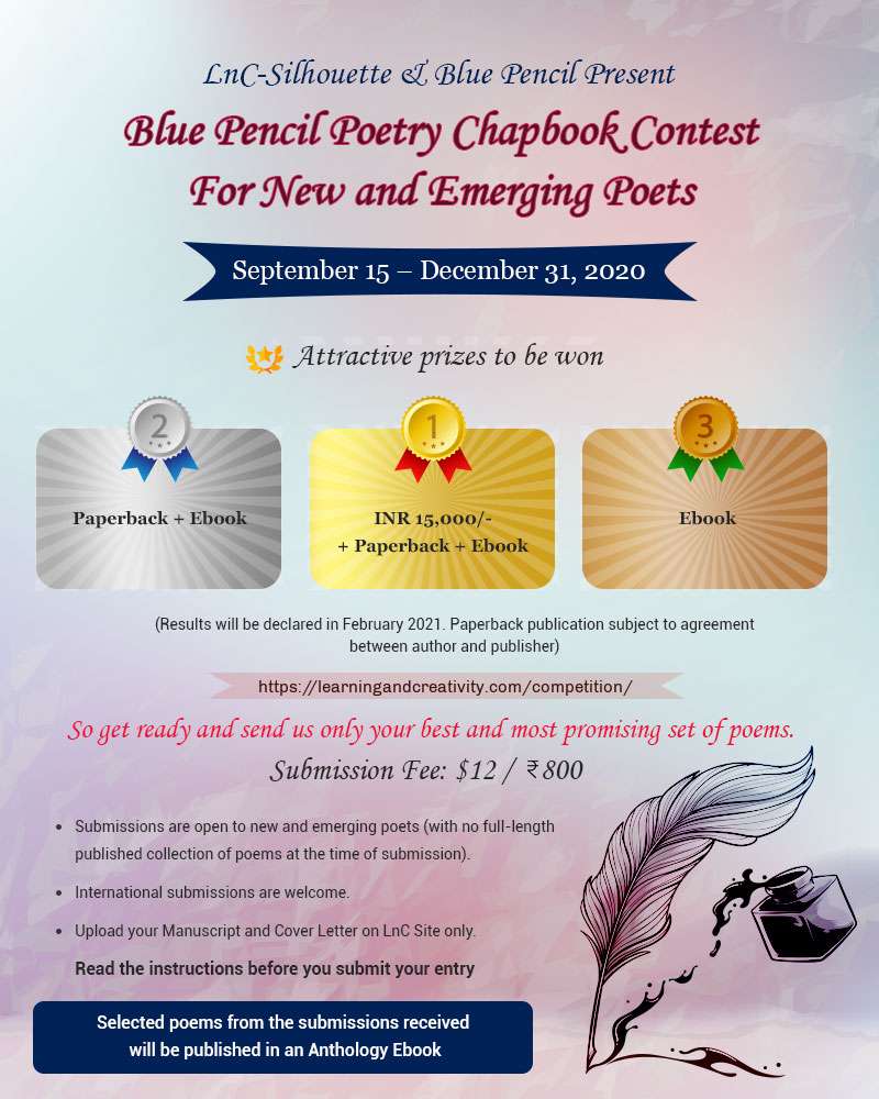 Blue Pencil Poetry Chapbook Contest