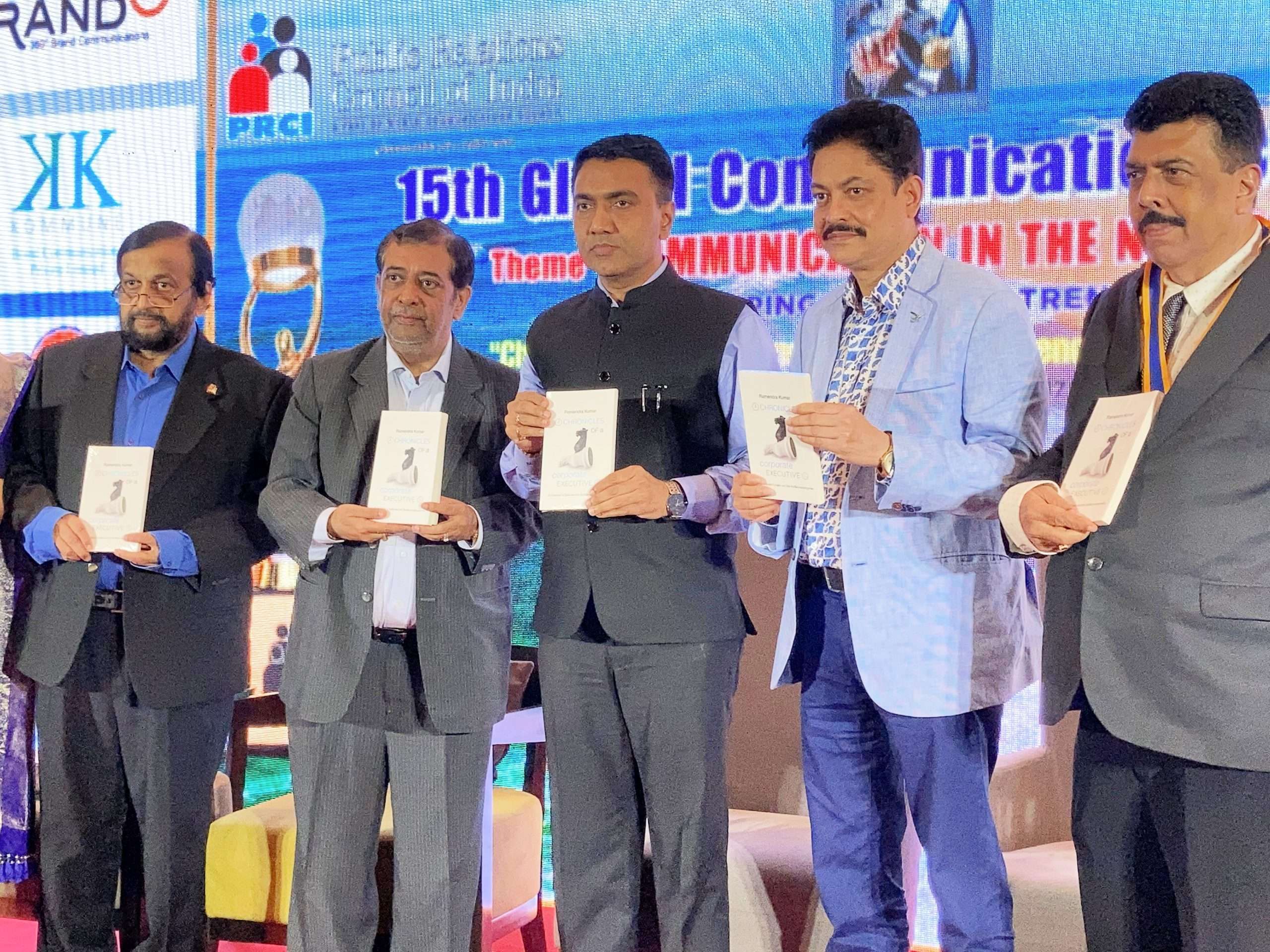chronicles of a corporate executive launch Dr Pramod Sawant
